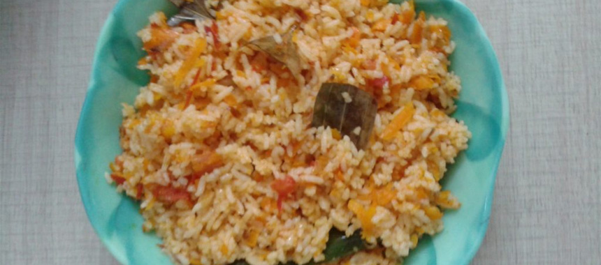 Carrot Mixed Rice