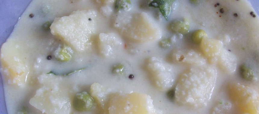 Potato Milk Kootu